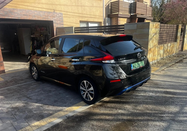 Nissan Leaf cena 79888 przebieg: 69200, rok produkcji 2019 z Warszawa małe 172